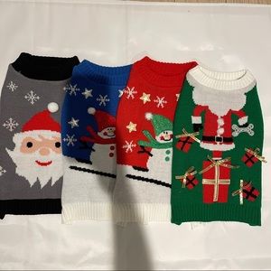 Set of 4 sweaters for medium dogs - brand new